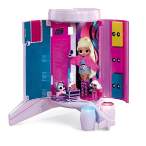 هواپیمای 4 در 1 LOL Surprise سری MGA - LOL Surprise - OMG Plane 4-in-1-اسباب بازی